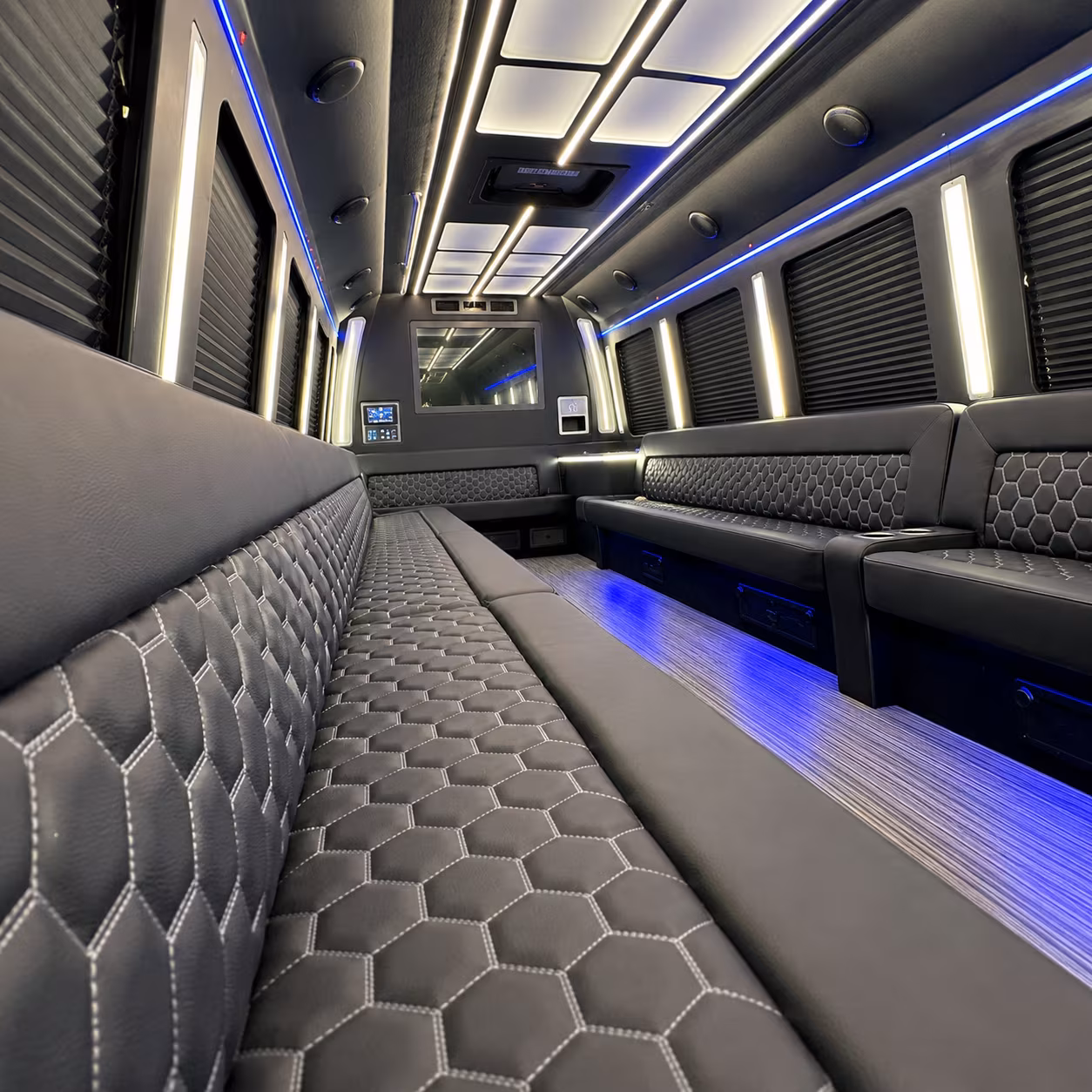 dearborn heights party bus rentals inside
