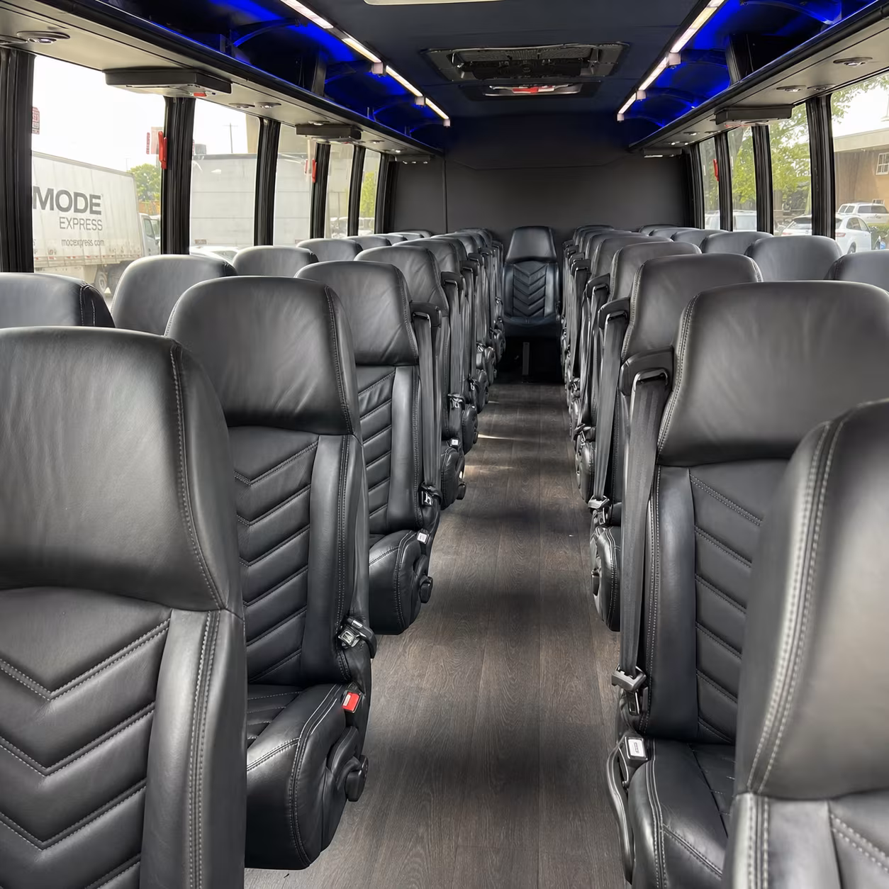 dearborn heights wedding transportation onboard seating