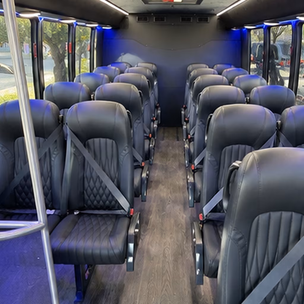 garden city private shuttles for garden city wedding guests