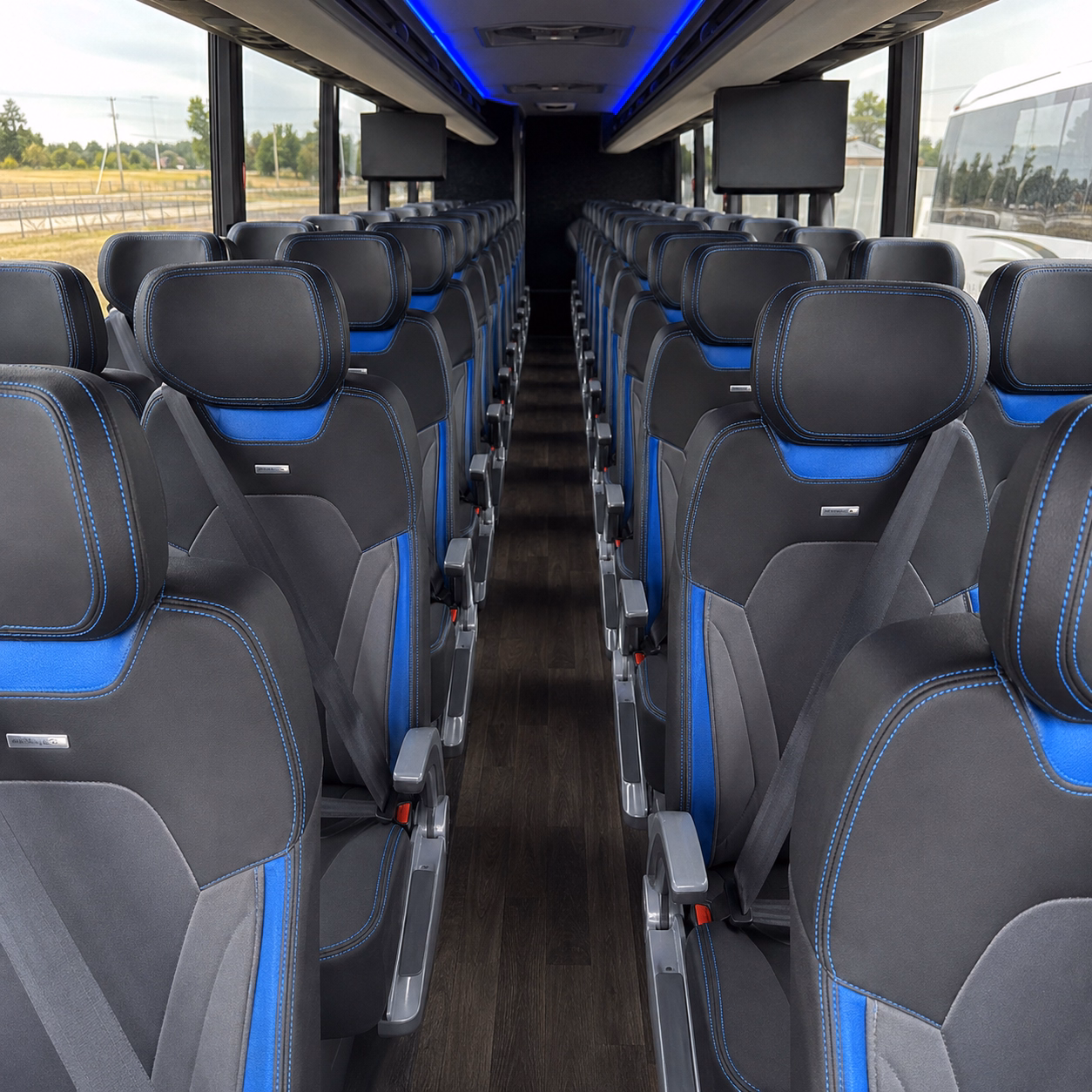 garden city spacious private event charter bus rentals in garden city