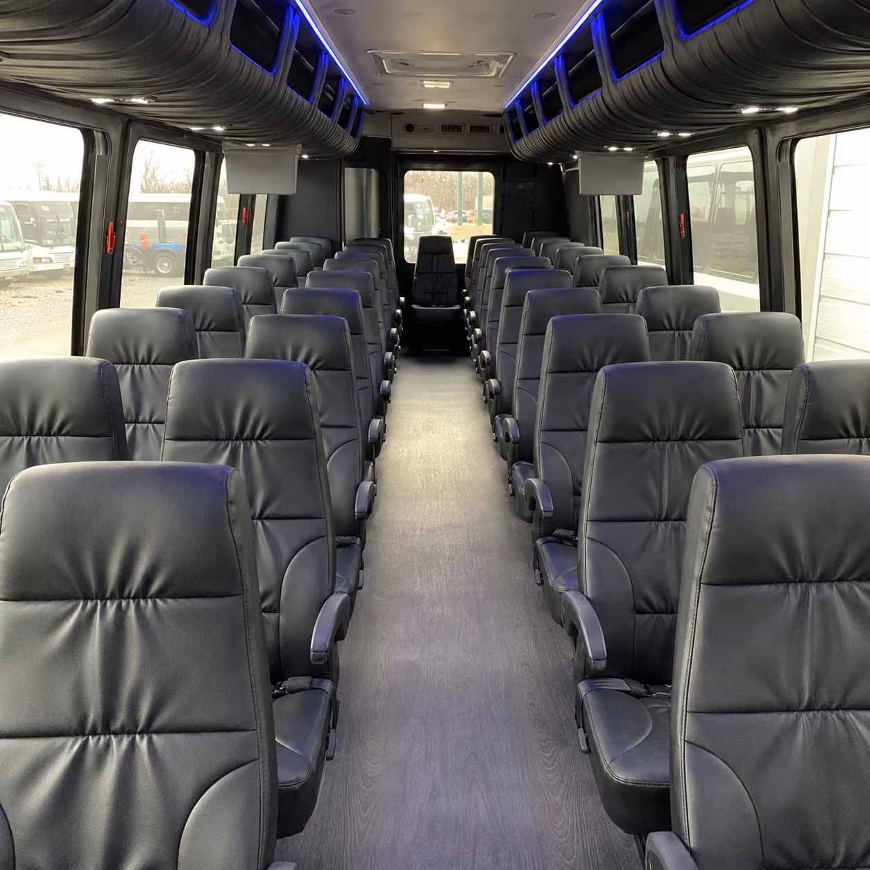 westland efficient corporate bus rentals in westland