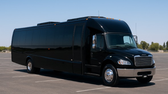 Exterior of Charter Bus Company Dearborn Heights's 15 Passenger Minibus in Dearborn Heights