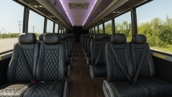 dearborn heights 15 passenger minibus inside