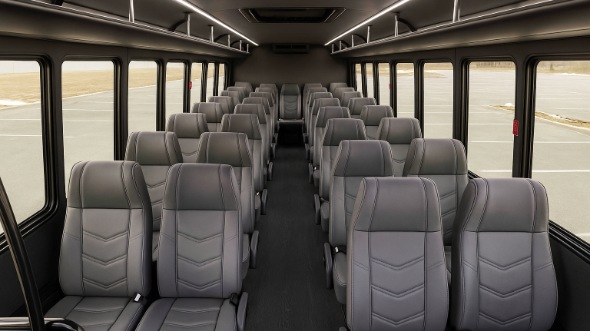 dearborn heights 20 passenger minibus inside