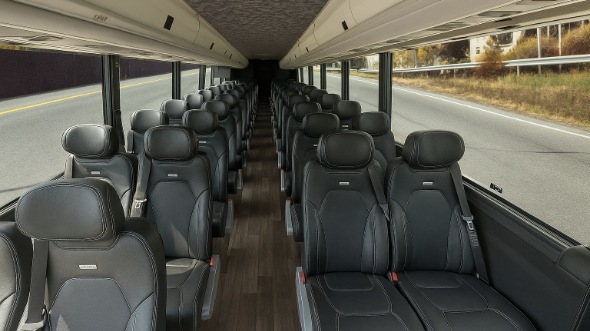 dearborn heights 25 passenger minibus inside