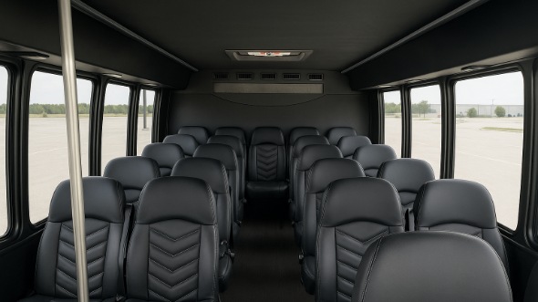 dearborn heights 35 passenger minibus inside