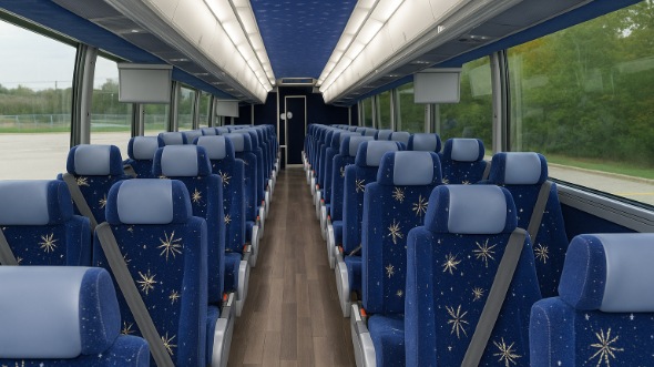 dearborn heights 50 passenger charter bus rental